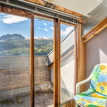 Panoramic View With Balcony, Fireplace And Parking * Tiefencastel